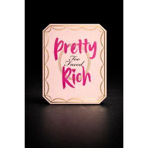 Too Faced Pretty Rich Eyeshadow Palette New Shimmer Metallic Pink Gold